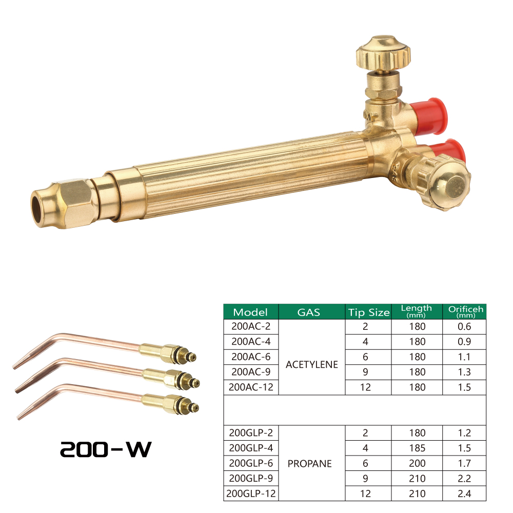 Poignée de soudage Oxweld 200 pour travaux légers