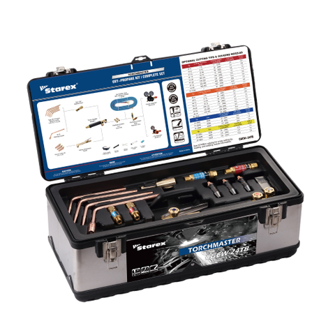 Kit de gaz OXYGÈNE/GPL de qualité supérieure CW*Star CGCW-24TB