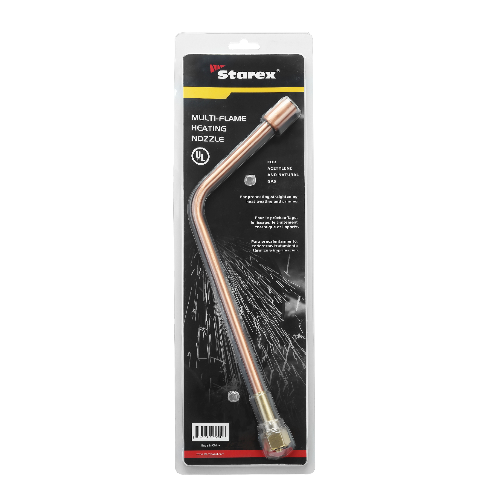 Buse de chauffage multi-flammes robuste V*Star MFA