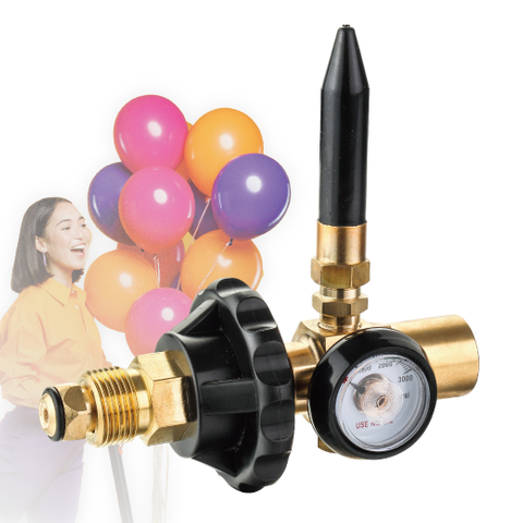 Régulateur de remplissage de ballon à l'hélium de luxe