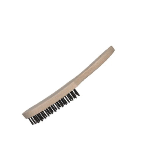 Brosses métalliques avec manche en bois de hêtre