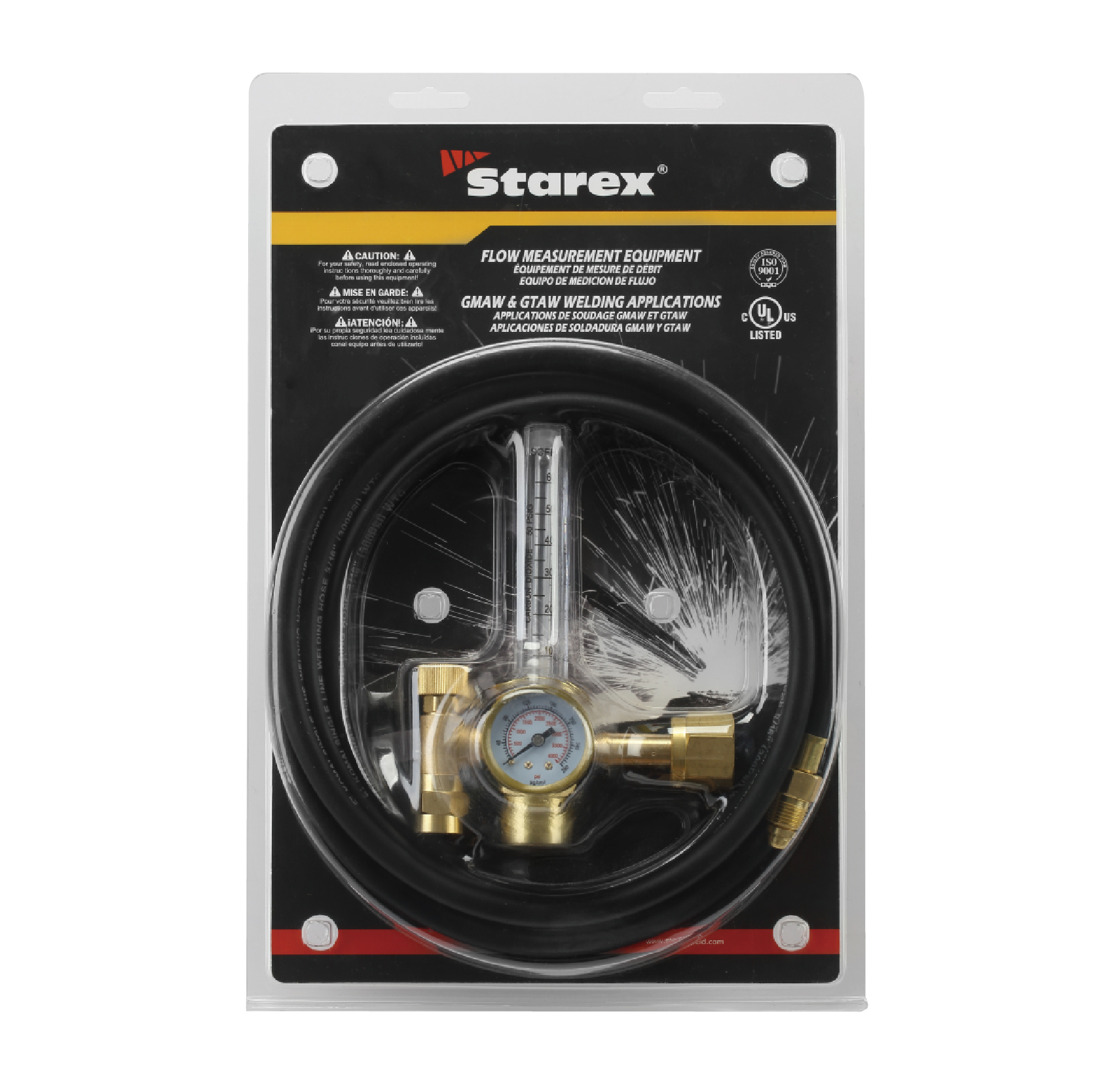 Kit de régulateur de débitmètre de gaz précis V*Star