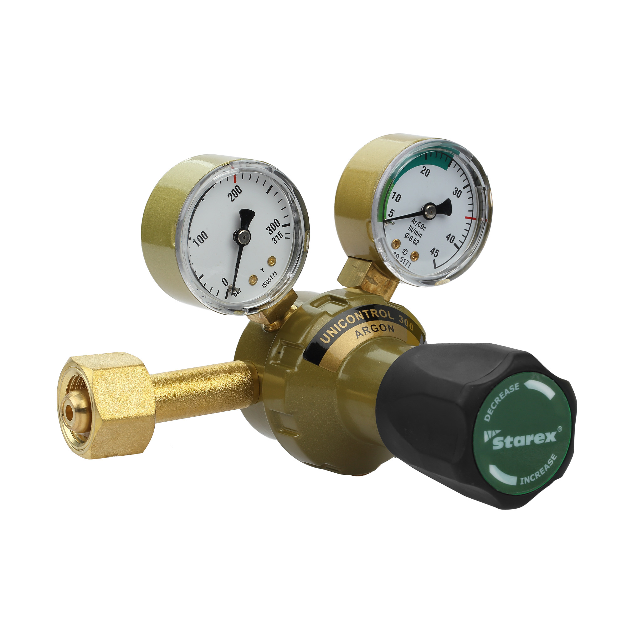 Régulateur UNICONTROL 500 pour usage moyen, oxygène, acétylène et argon