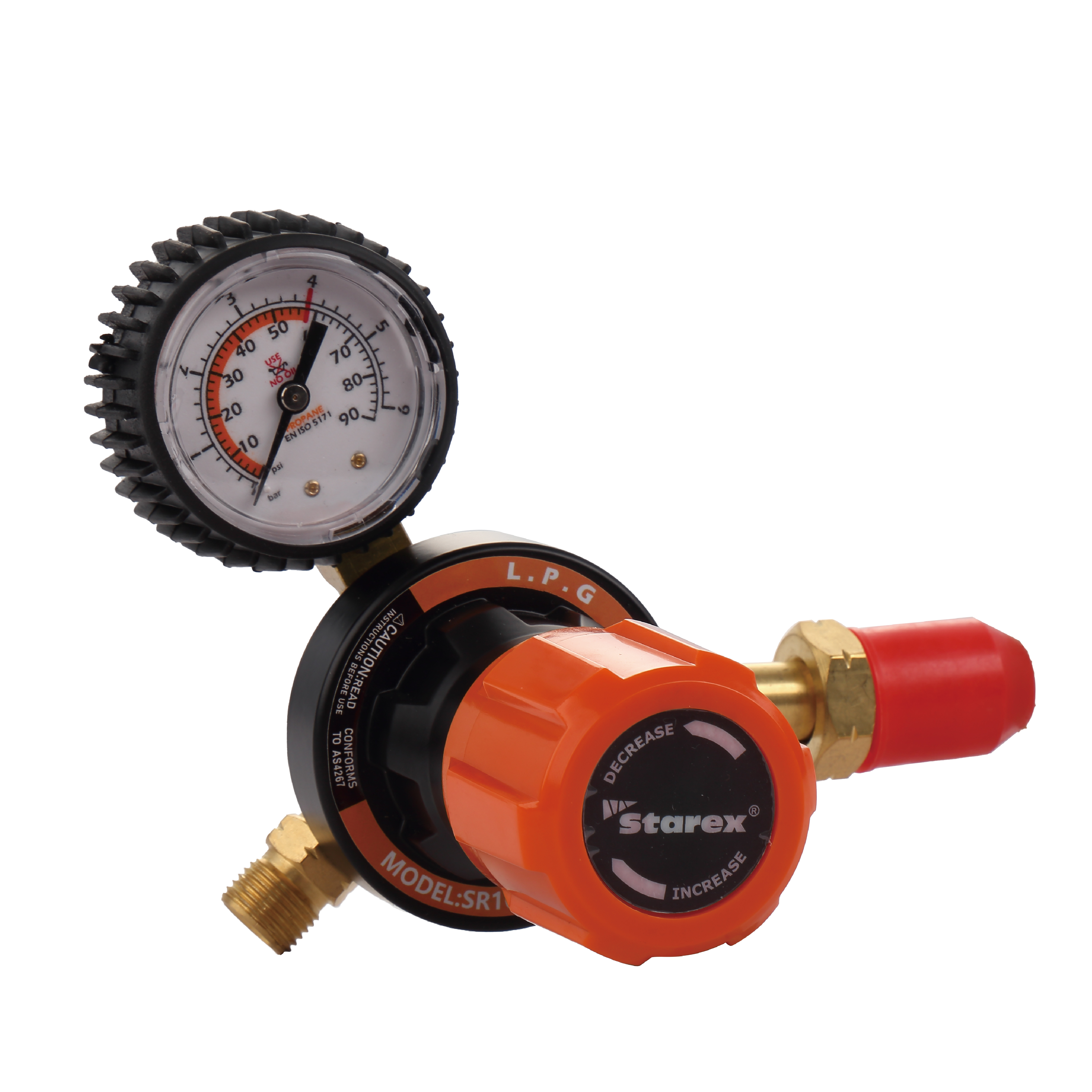 Régulateur CW*Star pour usage moyen, oxygène, acétylène et propane
