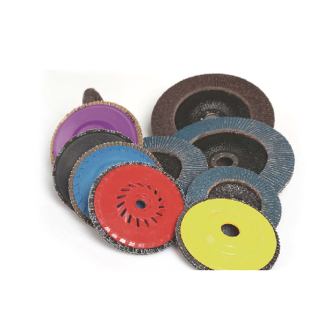 Disque à lamelles à support en nylon abrasif