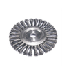 Brosses à roue à fils torsadés avec trou