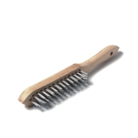 Brosses métalliques avec manche en bois